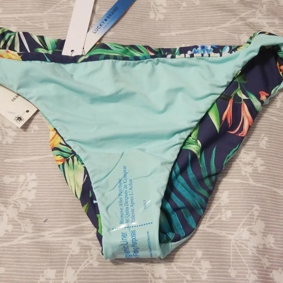 NWT Lucky Brand Reversible Hipster Bikini Bottom M - Picture 6 of 8